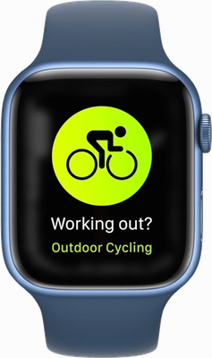 Apple Watch Series 7 41mm (GPS+Cellular) Blue
