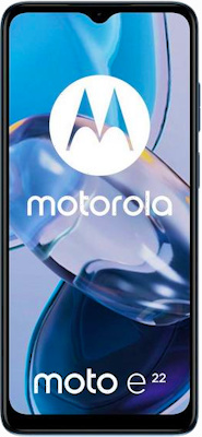 Motorola Moto E22 Blue