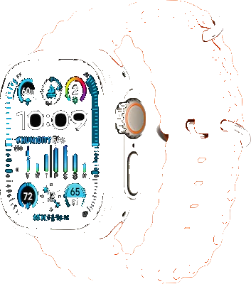 Apple Watch Ultra 2 49mm (GPS + Cellular) Orange