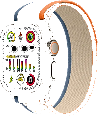 Apple Watch Ultra 2 49mm (GPS + Cellular) Orange/Beige