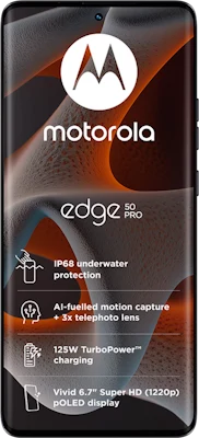 Motorola Edge 50 Pro 512GB Black Beauty