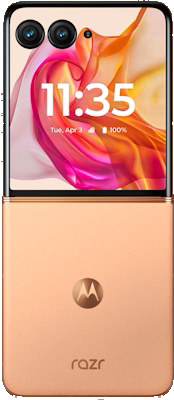 Motorola Razr 50 Ultra Peach Fuzz