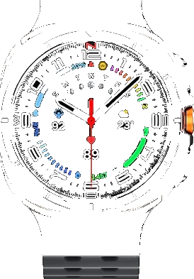 Samsung Galaxy Watch Ultra 2025 LTE 47mm 64GB Titanium Silver