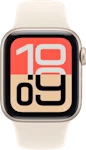 Apple Watch Series SE 3 40mm (GPS+Cellular) Starlight Aluminium Case with Starlight Sport Band - S/M