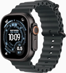 Apple Watch Ultra 3 49mm (GPS + Cellular) Black Titanium Case with Black Ocean Band