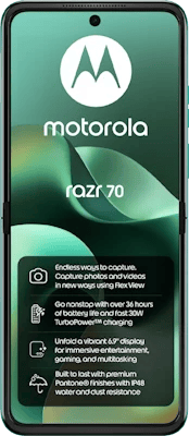 Motorola Razr 70 Sporting Green