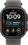 Apple Watch Ultra 4 49mm (GPS + Cellular) Black Case with Translucent Black Ocean Band