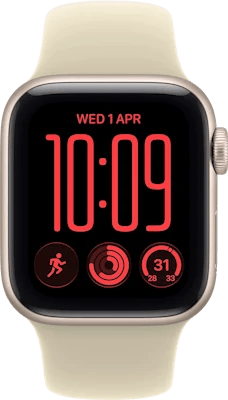 Apple Watch Series SE 3 40mm (GPS+Cellular) 64GB Starlight