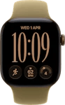 Apple Watch Series 12 46mm (GPS+Cellular) Aluminium Dark Bronze Case with Olive Sport Band M/L