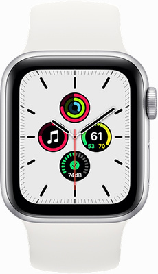 Apple Watch Series SE 40mm (GPS+Cellular) Silver