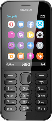Nokia 222 Black