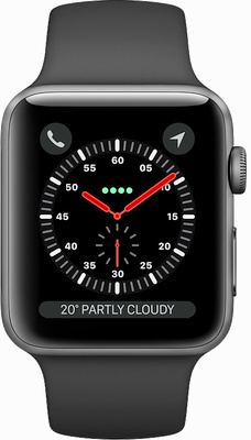Apple Watch Series 3 42mm (GPS) Space Grey