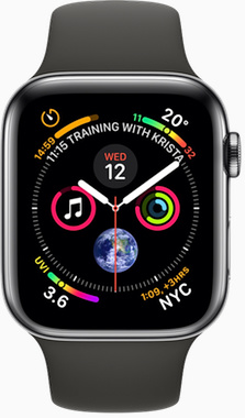 Apple Watch Series 4 44 mm (GPS+Cellular) Space Black