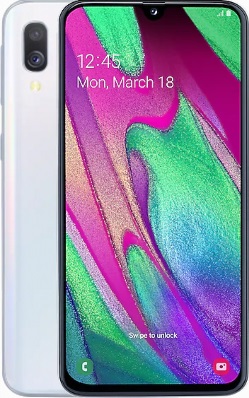 Samsung Galaxy A40 White